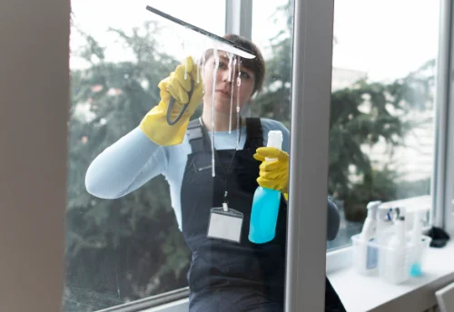 Nettoyage de vitres intérieures et extérieures à Chalou-Moulineux